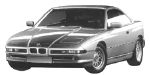 BMW E31 B1542 Fault Code